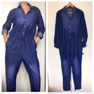 Denim Lightweight Painter’s Jumpsuit Size L
